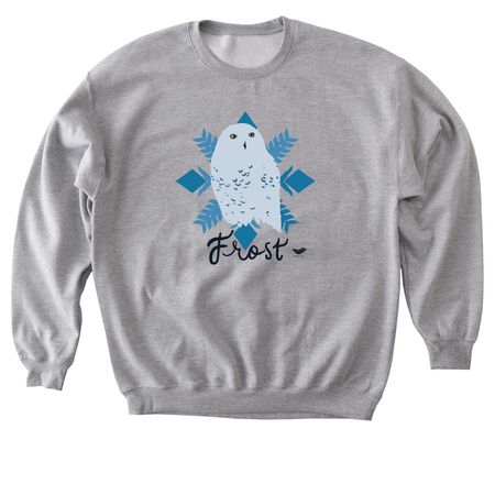 Team Frost!, a Sport Grey Softstyle Crewneck Sweatshirt