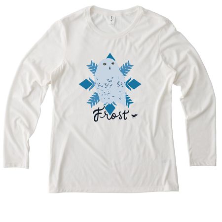 Team Frost!, a Fairly White Allmade Eco Triblend Women?s Long Sleeve Tee
