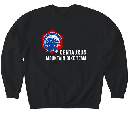 2026 Centaurus MTB Swag, a Black Softstyle Crewneck Sweatshirt