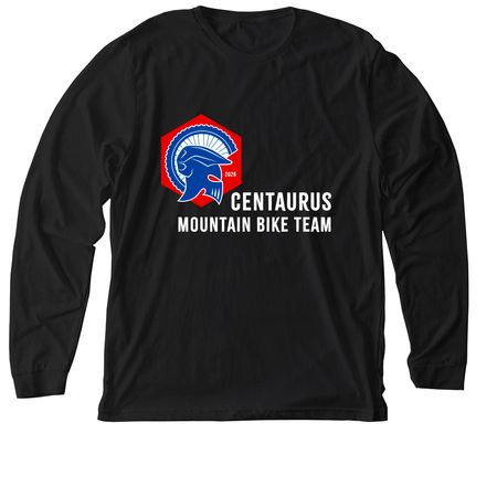 2026 Centaurus MTB Swag, a Solid Black Blend Premium Long Sleeve Tee