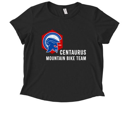 2026 Centaurus MTB Swag, a Deep Black Allmade Eco Triblend Women?s Scoop Neck Tee