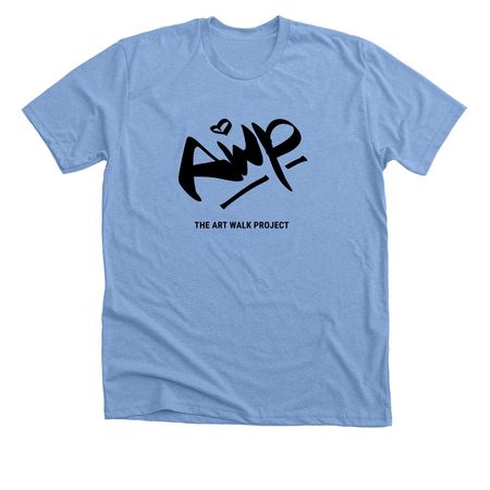 Support the AWP!, a Heather Carolina Blue Premium Unisex Tee