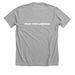 For the Heart of the People, a Athletic Heather Premium Unisex Tee (back-view)