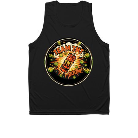 Logo 1 - TNT, a Black Unisex Performance Tank
