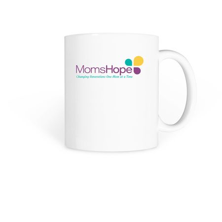 MomsHope Coffee Mug, a White Coffee Mug