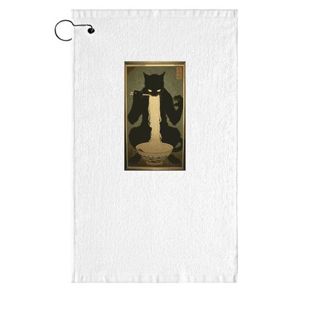 The Sorcerer's Apprentice, a White Golf Towel