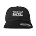 This Hat Saves Orangutans!, a Black Printed Classic Baseball Cap