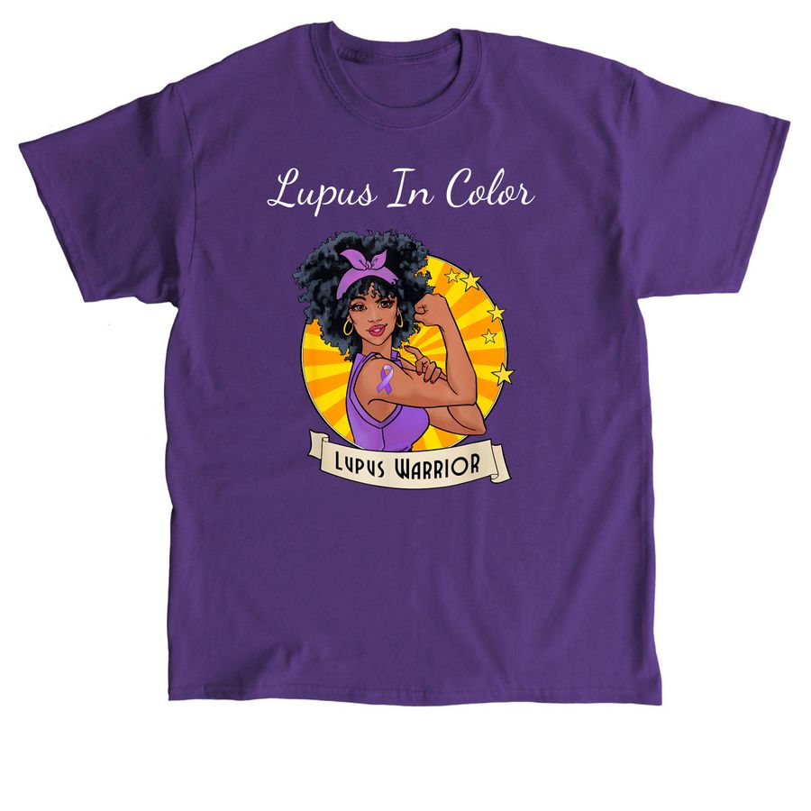 Lady Warrior, a Purple Classic Unisex Tee
