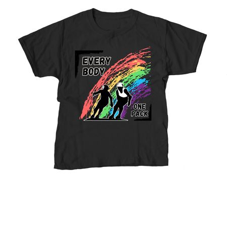 Every Body One Pack, a Black Youth Unisex Tee