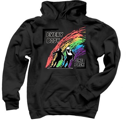 Every Body One Pack, a Black Pullover Hoodie