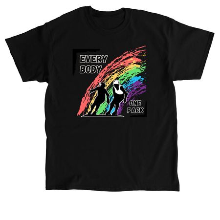 Every Body One Pack, a Black Classic Unisex Tee