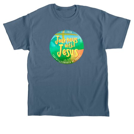 Journeys with Jesus, a Indigo Blue Classic Unisex Tee