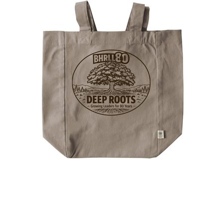 80 years in the bag!, a Pumice Recycled Cotton Tote Bag