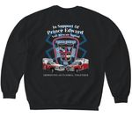 EMS Week 2026, a Black Softstyle Crewneck Sweatshirt (back-view)