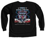 EMS Week 2026, a Black Comfort Colors Long Sleeve Tee (back-view)