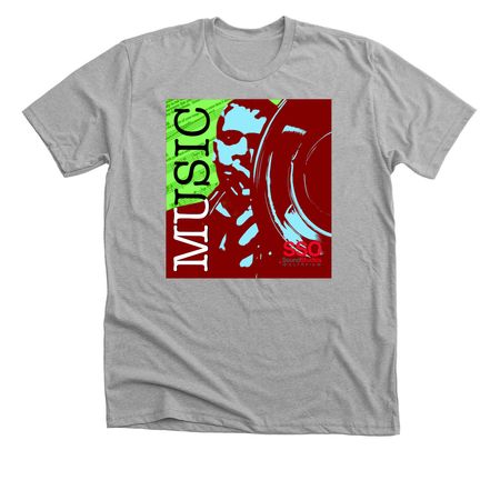 Summer Support, a Athletic Heather Premium Unisex Tee