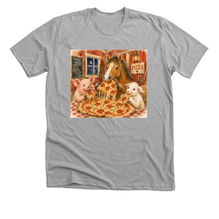 Thanks&nbsp;, a Athletic Heather Premium Unisex Tee