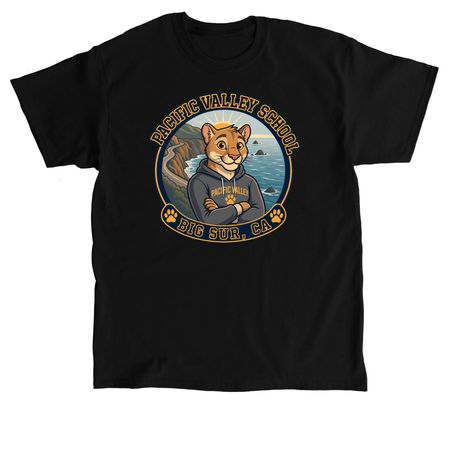 Pacific Valley School - Jasper, a Black Classic Unisex Tee