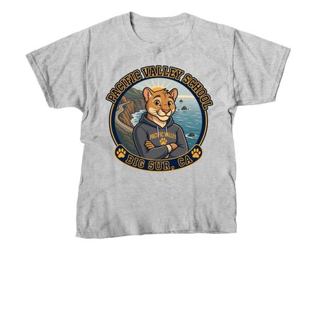 Pacific Valley School - Jasper, a Sport Grey Youth Unisex Tee