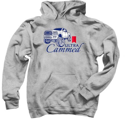 Ultra Cammed (Dodge) ?, a Sport Grey Pullover Hoodie