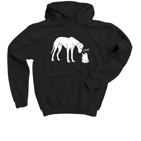Boo-P Halloween, a Black Youth Pullover Hoodie