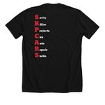 SKPcars Repair Sucks shirt, a Solid Black Blend Premium Unisex Tee (back-view)
