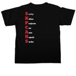 SKPcars Repair Sucks shirt, a Black Comfort Colors Unisex Tee (back-view)