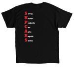 SKPcars Repair Sucks shirt, a Black Classic Unisex Tee (back-view)
