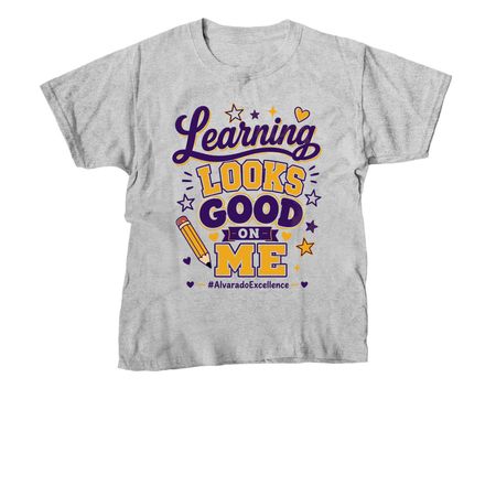 Learning AEN Kids Tee, a Sport Grey Youth Unisex Tee