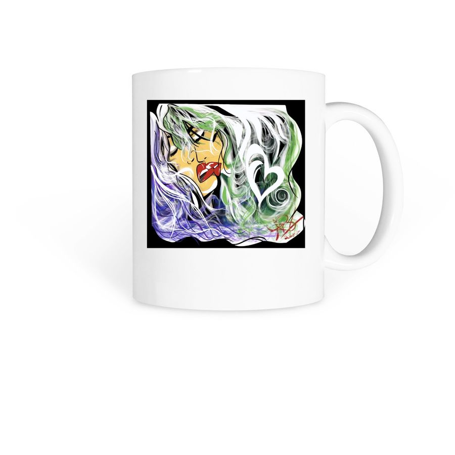 Ladies Night, a White Coffee Mug