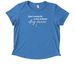 Dog Mom, a Azure Blue Allmade Eco Triblend Women?s Scoop Neck Tee