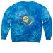 SSP Summer Program Fundraiser, a Aqua Blue Tie Dye Crewneck Sweatshirt (back-view)