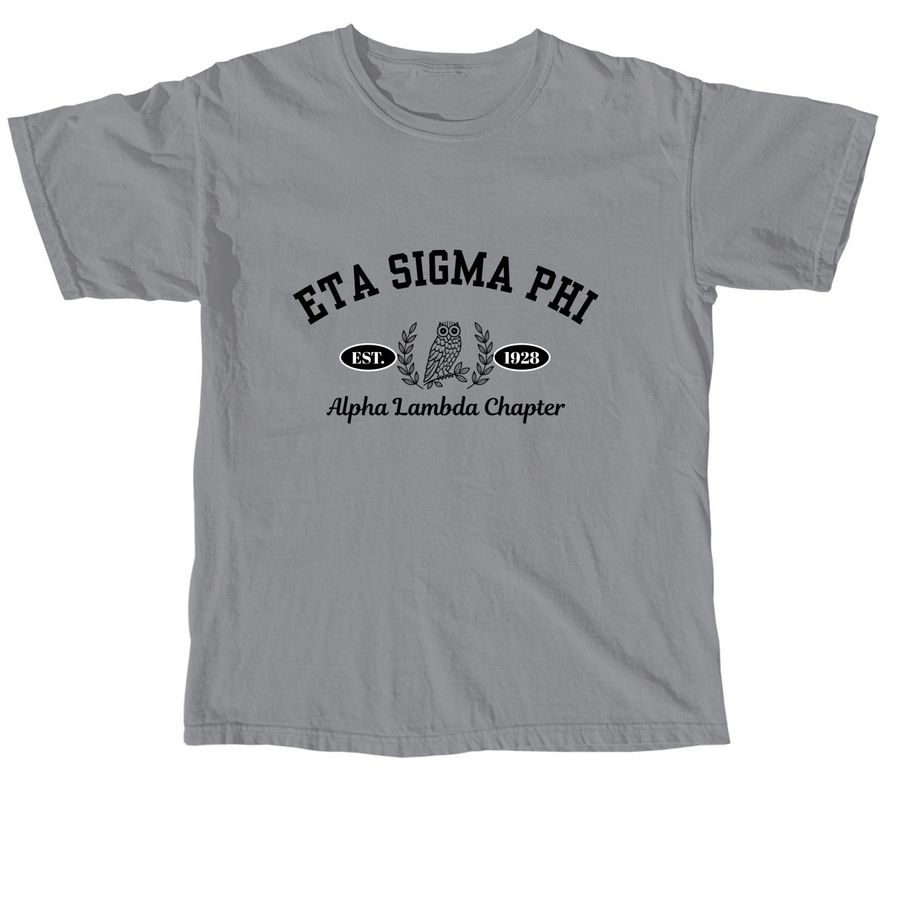 ESP Varsity Shirt, a Granite Comfort Colors Unisex Tee