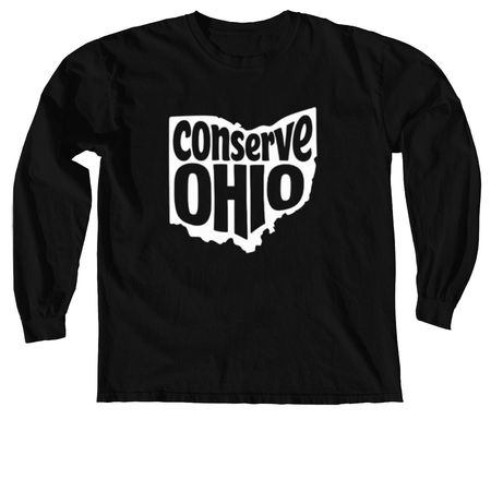 The Billboard, a Black Comfort Colors Long Sleeve Tee