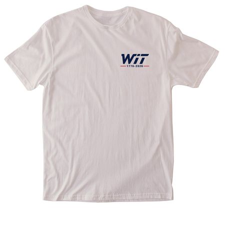 WIT BETSY ROSS, a Ice Grey Softstyle Cotton Tee