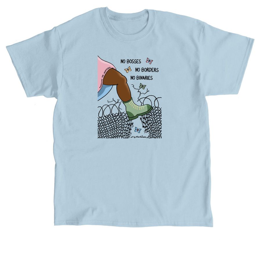 MSF No BBB Apparel - Colors, a Light Blue Classic Unisex Tee