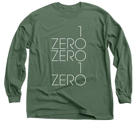10010&nbsp;Modern, a Military Green Classic Long Sleeve Tee