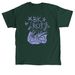 SCRAPS limited ed. design by @manymoonspress, a Forest Green Classic Unisex Tee