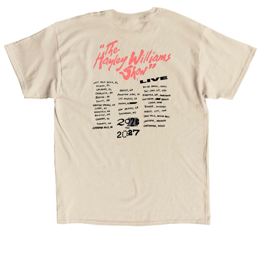 Hayley Williams Tour Merch, a Sand Classic Unisex Tee