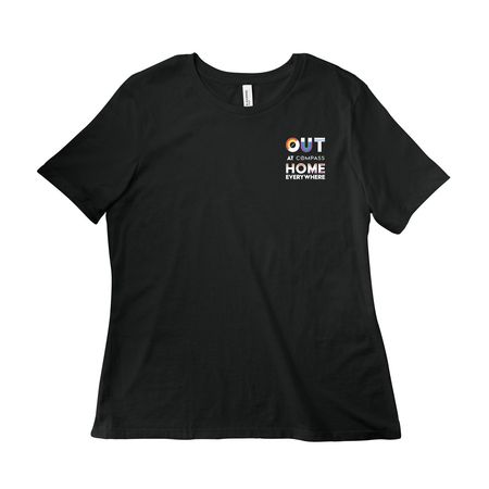 LESBIAN - HOME EVERYWHERE, a Vintage Black Women?s Relaxed Cotton Tee