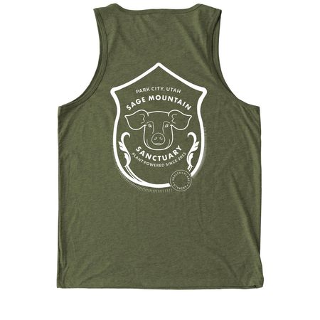 Tank Tops, a Olive You Green Allmade Eco Triblend Tank