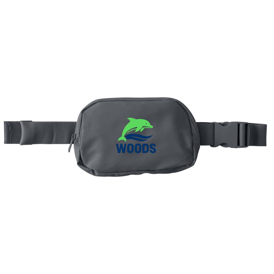 Matte hip pack, a Storm Grey Matte Hip Pack