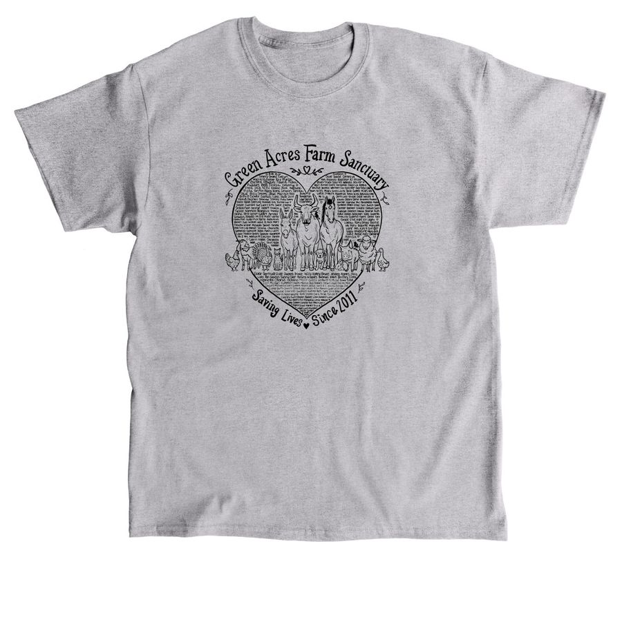 Saving Lives, a Sport Grey Classic Unisex Tee