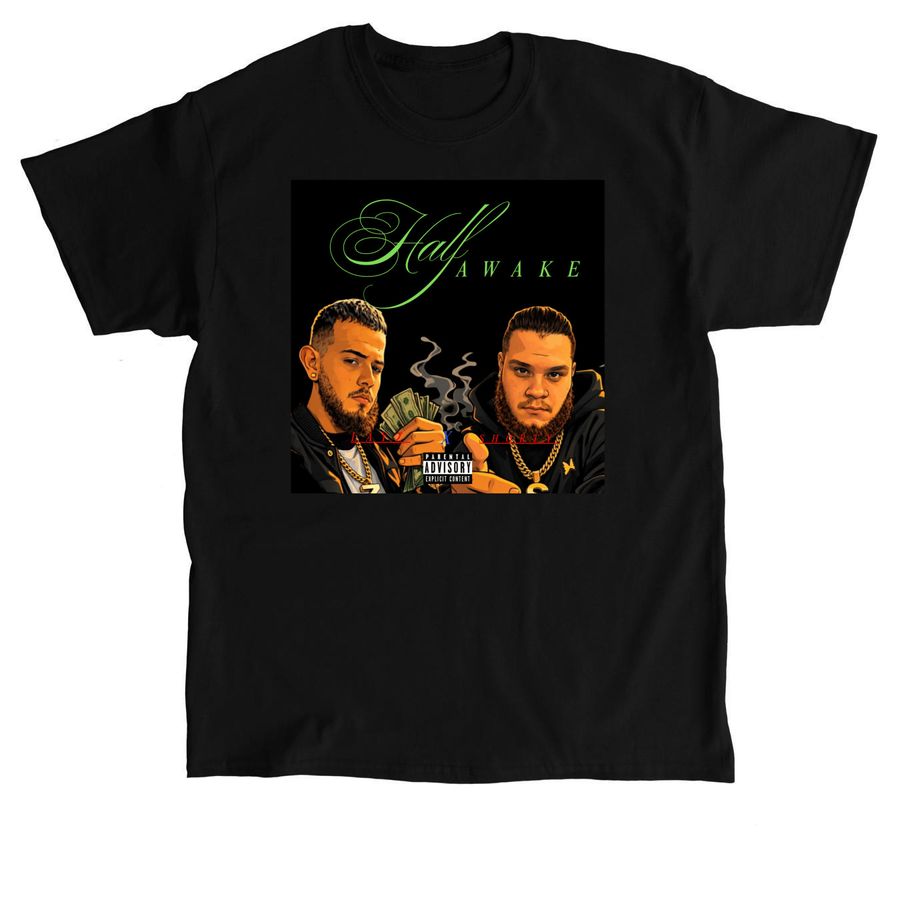 Half Awake Album Hoodie + Shirt, a Black Classic Unisex Tee
