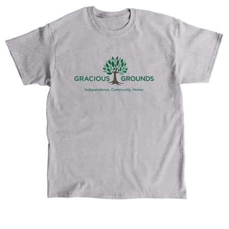 Gracious Grounds Style, a Sport Grey Classic Unisex Tee