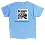 44th Annual Beat the Bridge - BreakthroughT1D, a Carolina Blue Classic Unisex Tee (back-view)