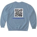44th Annual Beat the Bridge - BreakthroughT1D, a Stone Blue Softstyle Crewneck Sweatshirt (back-view)