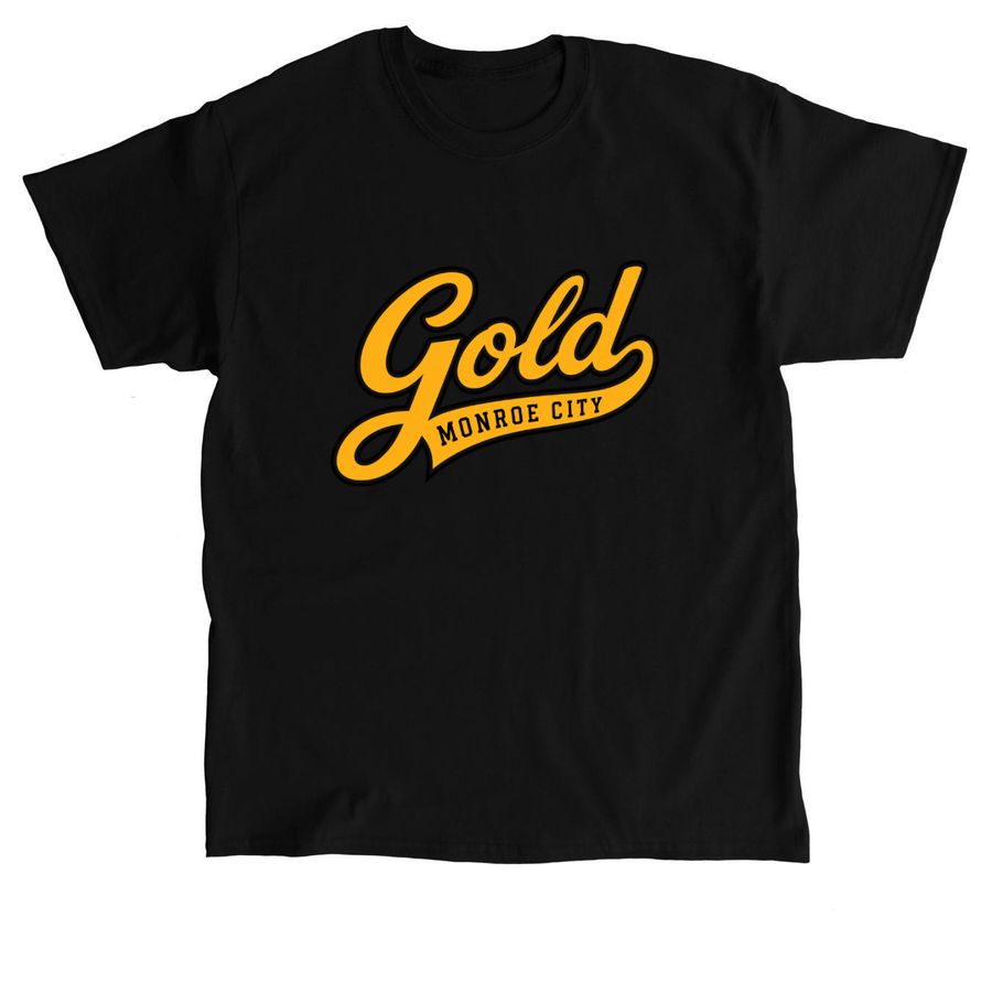 Monroe City Gold&nbsp;, a Black Classic Unisex Tee