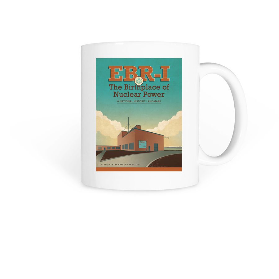 EBR-I Mug, a White Coffee Mug