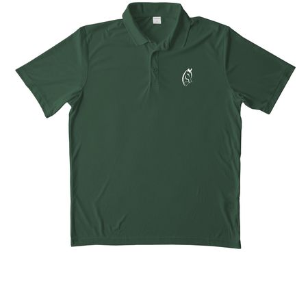 New Hope Logo Athletic Collection, a Forest Green Unisex Performance Polo